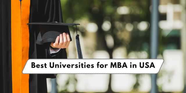 Best Universities for MBA in USA